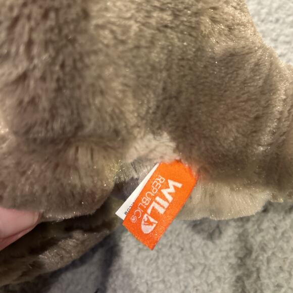 Wild Republic Kangaroo w/Joey Plush Gray Mom and Baby Stuffed Animal 13" - Picture 8 of 12